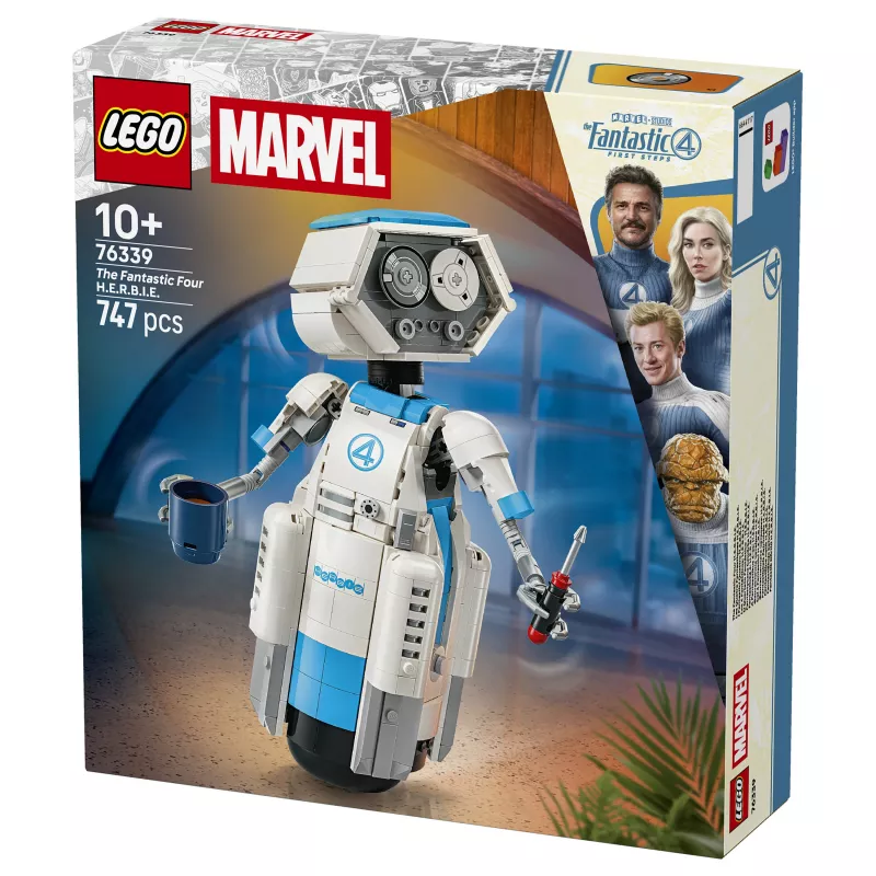 LEGO Marvel Super Heroes 76339 - The Fantastic Four H.E.R.B.I.E. Set da costruzione