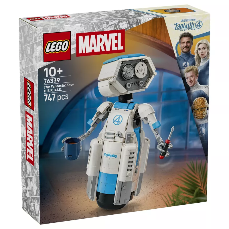LEGO Marvel Super Heroes 76339 - The Fantastic Four H.E.R.B.I.E. Set da costruzione