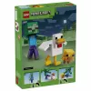 LEGO Minecraft 21582 Chicken Jockey set da costruzione