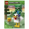 LEGO Minecraft 21582 Chicken Jockey set da costruzione