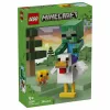 LEGO Minecraft 21582 Chicken Jockey set da costruzione