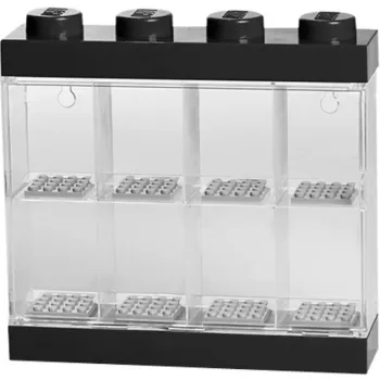 LEGO Minifigure Display Case 8 Black (nero/trasparente) di Room Copenhagen