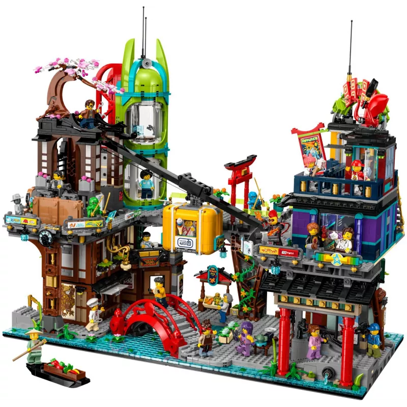 LEGO NINJAGO 71799 I mercati di NINJAGO City