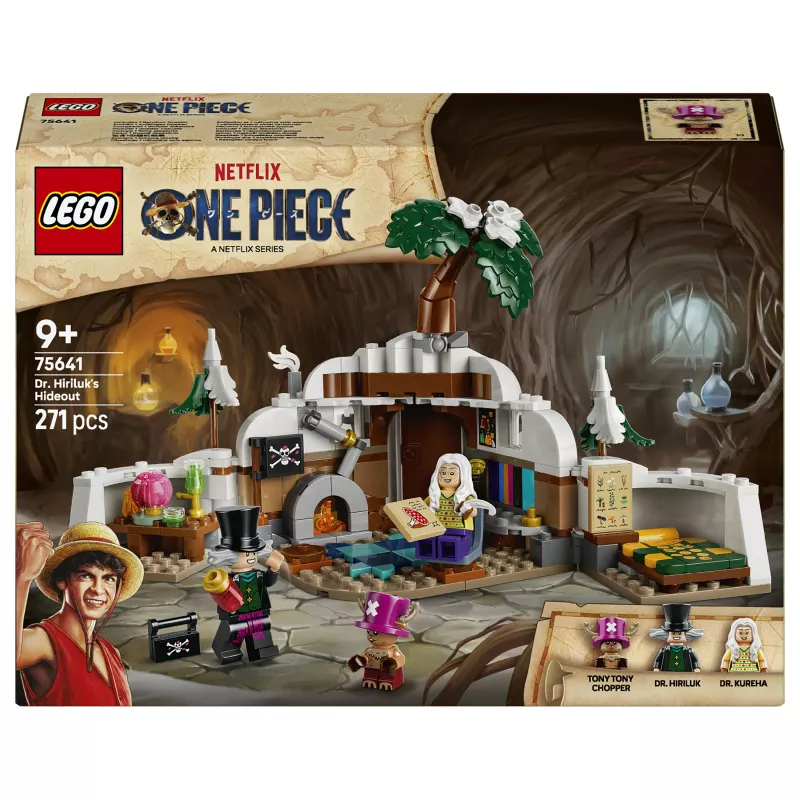 LEGO One Piece 75641 Il nascondiglio del Dr. Hiluluk Set da costruzione
