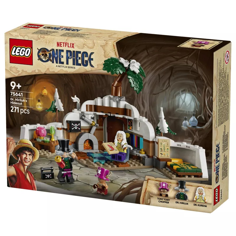 LEGO One Piece 75641 Il nascondiglio del Dr. Hiluluk Set da costruzione