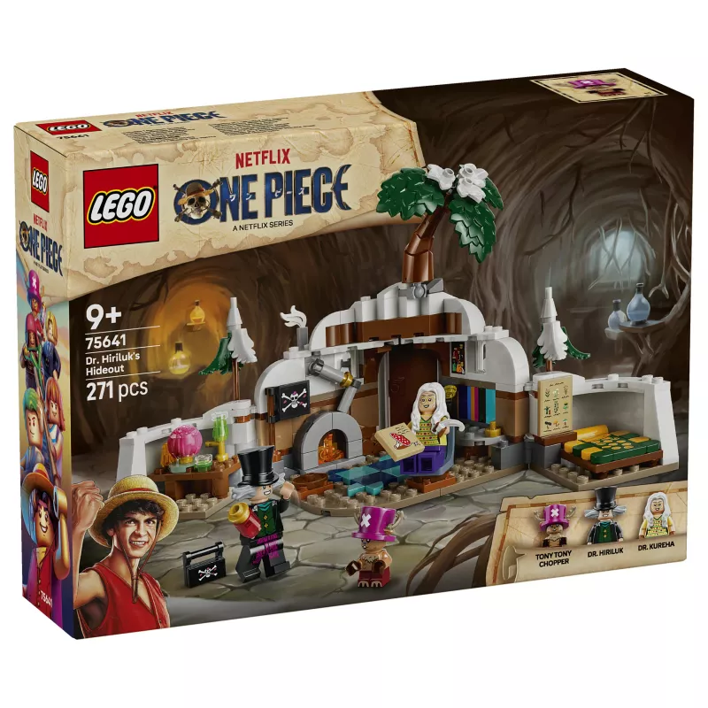 LEGO One Piece 75641 Il nascondiglio del Dr. Hiluluk Set da costruzione