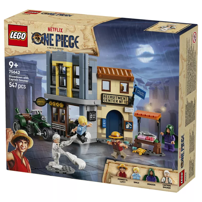 LEGO One Piece 75642 Showdown with Captain Smoker set da costruzione