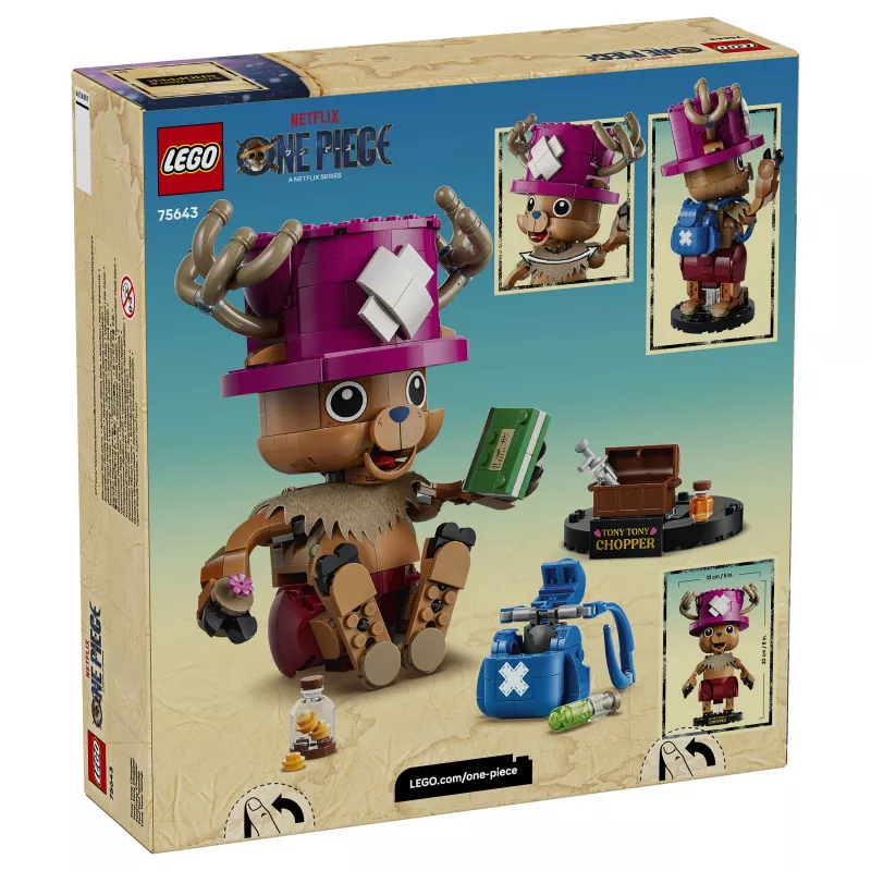 LEGO One Piece 75643 Tony Tony Chopper set da costruzione (250 pezzi)