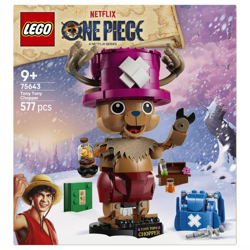 LEGO One Piece 75643 Tony Tony Chopper set da costruzione (250 pezzi)