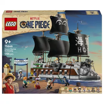LEGO One Piece 75646 Garp's Marine Battleship set da costruzione