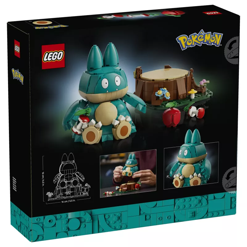 LEGO Pokémon 72150 Munchlax figura da costruire (823 pezzi, da 10 anni)