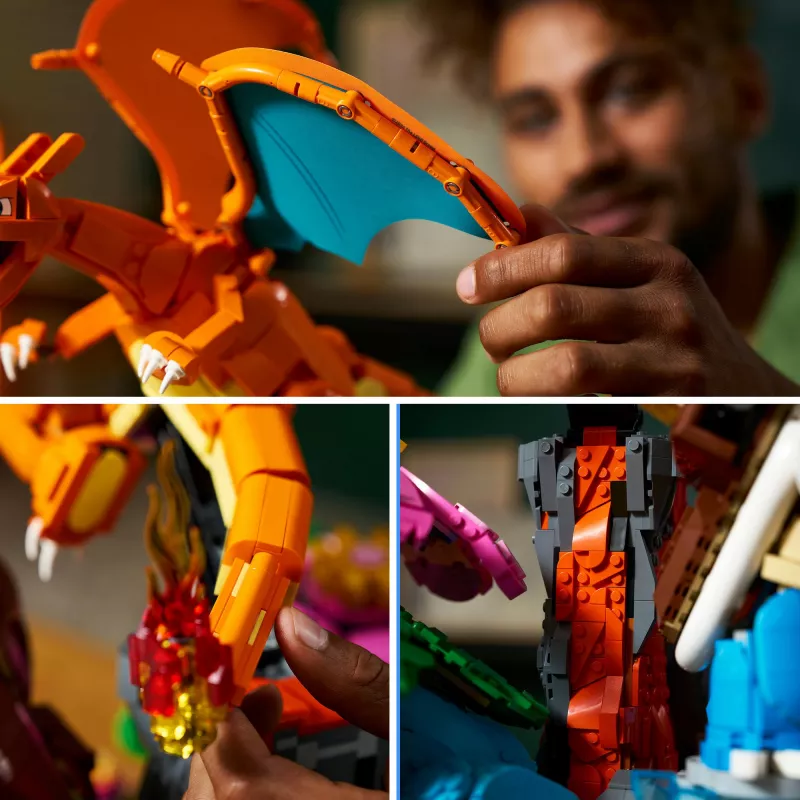 LEGO Pokemon 72153 Venusaur, Charizard e Blastoise
