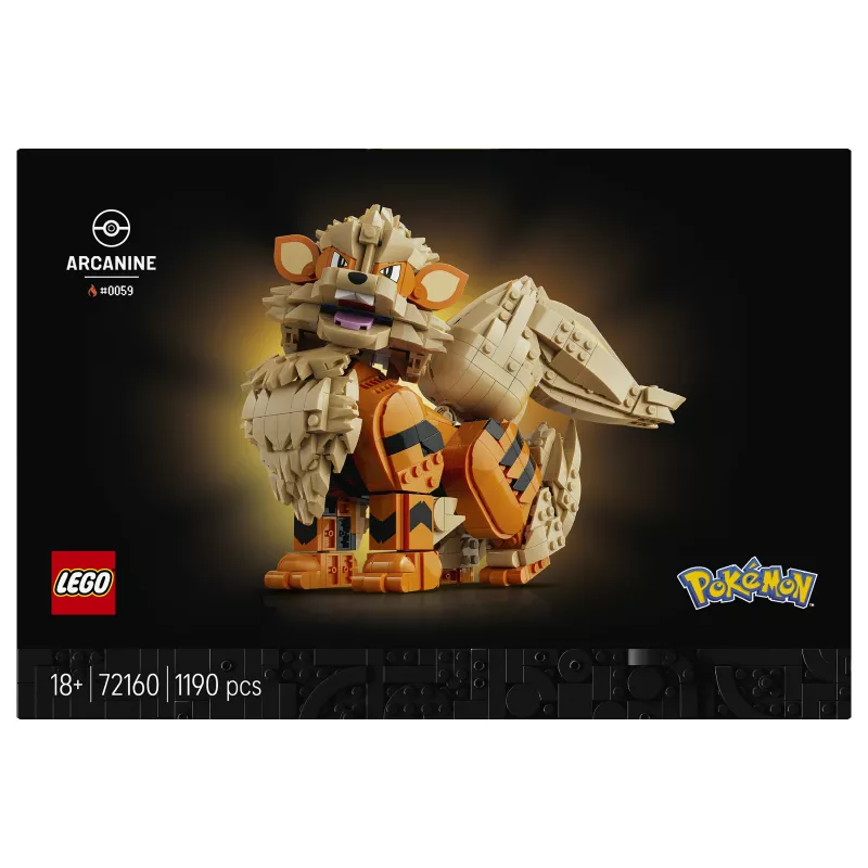 LEGO Pokémon Arcanine Set da costruzione (72160)