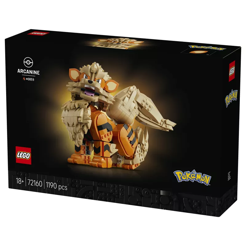 LEGO Pokémon Arcanine Set da costruzione (72160)