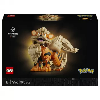 LEGO Pokémon Arcanine Set da costruzione (72160)