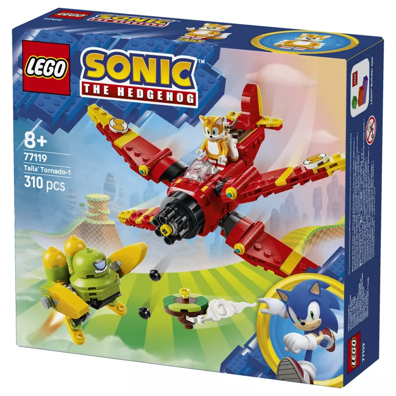 LEGO Sonic the Hedgehog 77119 Tails e Tornado-1