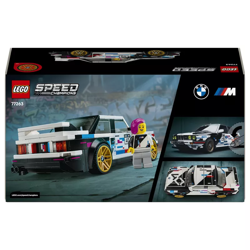 LEGO Speed Champions 77263 BMW M3 (E30) Set da costruzione auto da corsa