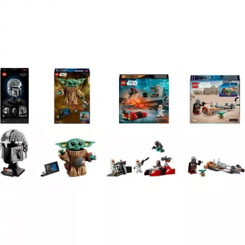 LEGO Star Wars Mandalorian Gaming Bundle – controller e cuffie con filo per Xbox/PC