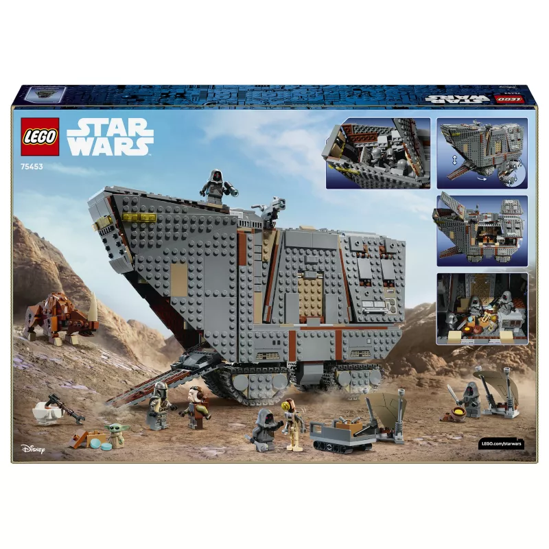 LEGO Star Wars Offworld Sandcrawler e Mudhorn 75453