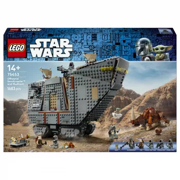 LEGO Star Wars Offworld Sandcrawler e Mudhorn 75453