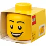 LEGO Storage Head Happy Boy piccolo giallo 2 litri
