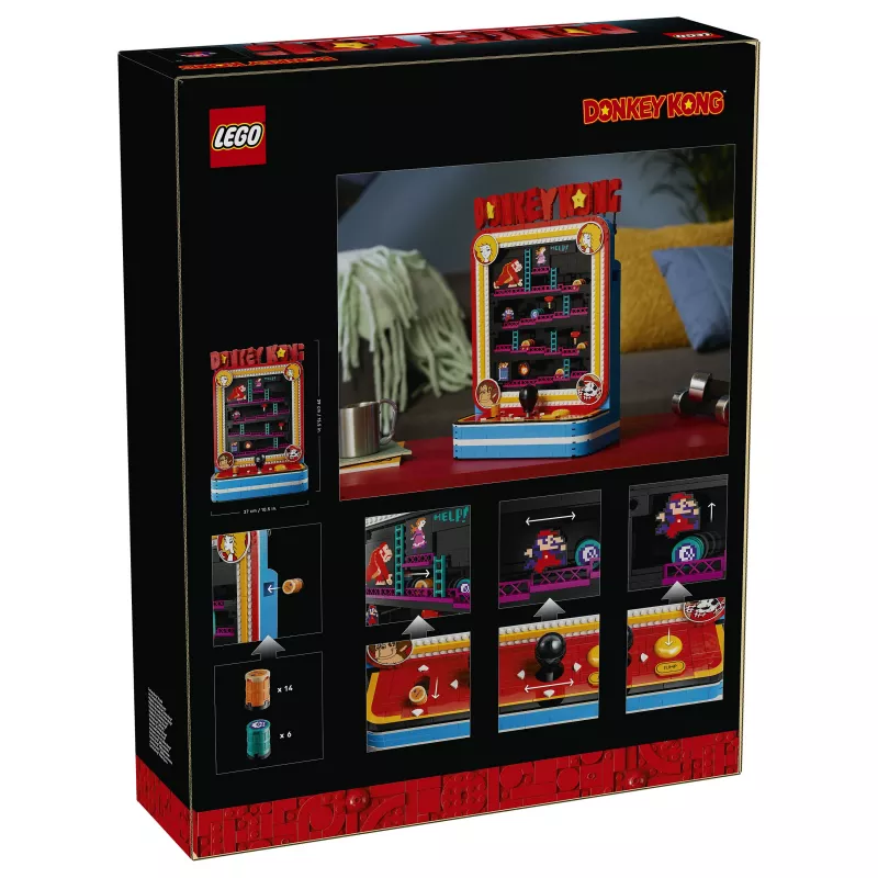 LEGO Super Mario 72051 Donkey Kong Arcade Machine set da costruzione