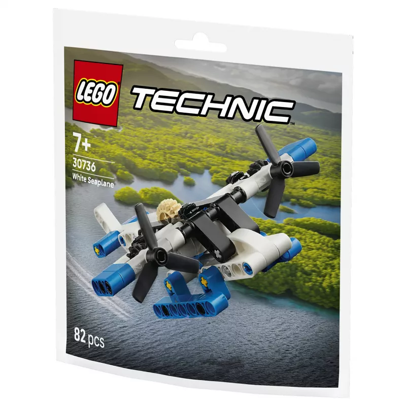 LEGO Technic 30736 idrovolante bianco