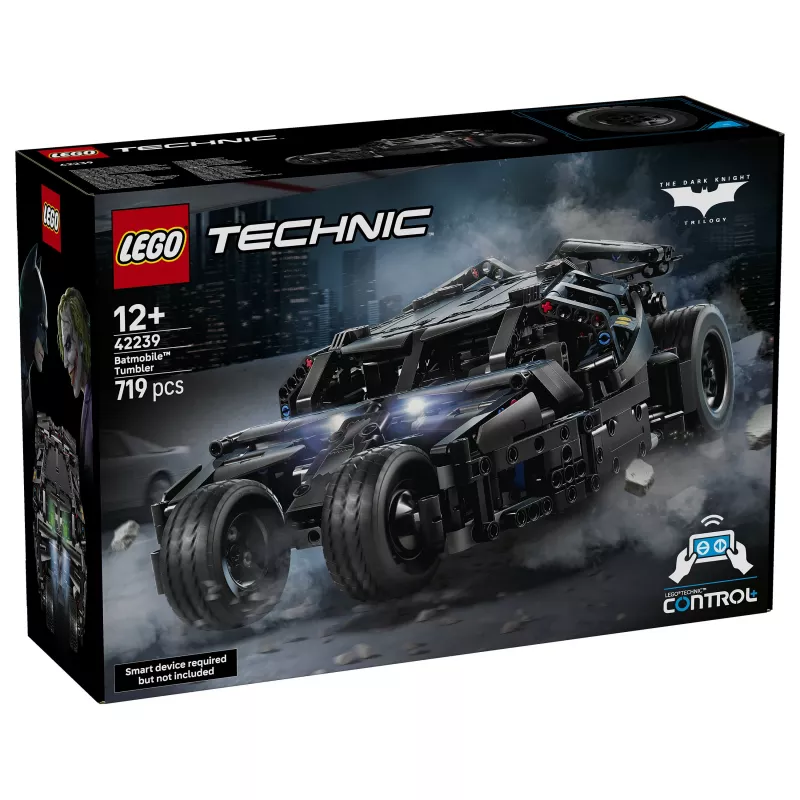 LEGO Technic 42239 Batmobile Tumbler auto telecomandata, 719 pezzi