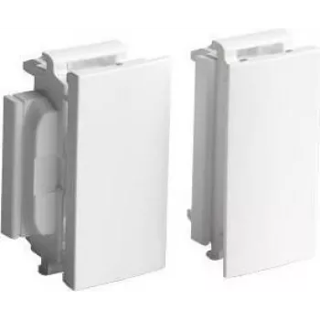 Legrand 075690 clip di fissaggio Soluclip per dispositivi Mosaic (confezione da 2, bianco)