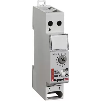 Legrand Rex900 Temporizzatore per luce scale 003703, 1 modulo, 230V, 16A, 0,5-10 min