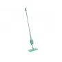 LEIFHEIT Picobello Micro Duo lavapavimenti con strizzatore a leva, testa in microfibra 33 cm, manico in acciaio 140 cm, verde/bianco