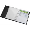 LEITZ A4 raccoglitori a linguette da 10 pezzi, polipropilene trasparente, aperti sopra, con linguette per etichettatura 4754-00-03