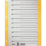 LEITZ separatori A4 giallo 160 g/m² confezione da 25 16523015