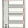 LEITZ A4 raccoglitori in plastica extra larghezza, 20 pezzi, foratura universale, bianco traslucido 1278-00-00