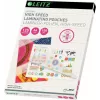 Leitz A4 pellicole per laminazione, 80 micron, lucide, confezione da 100, jam-free UDT 7430-00-02