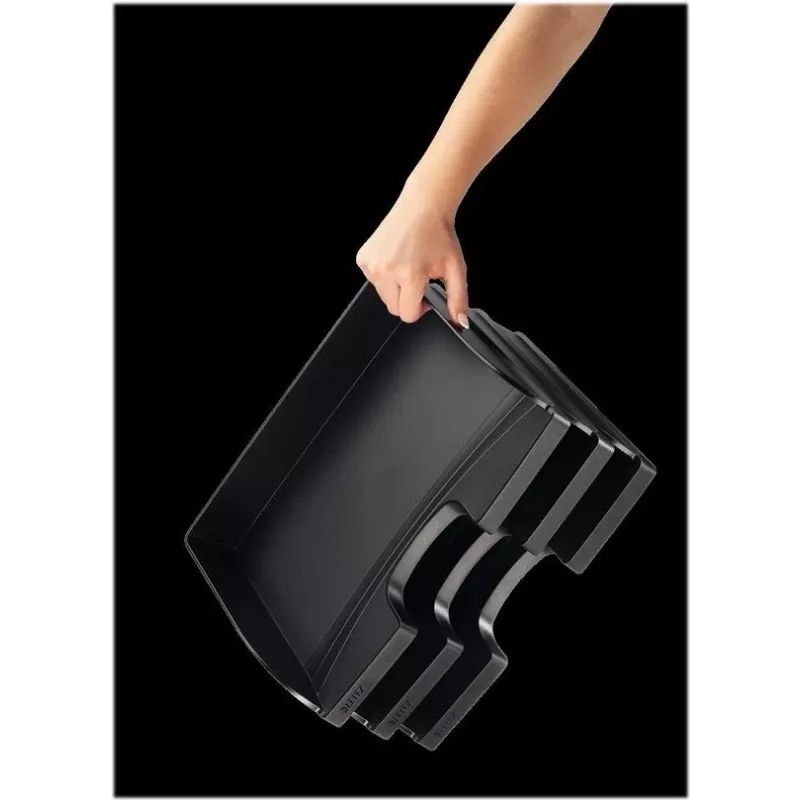 Leitz Click & Store scatola portadocumenti A4, nero, cartone laminato, 363 x 273 x 70 mm 5218-00-95
