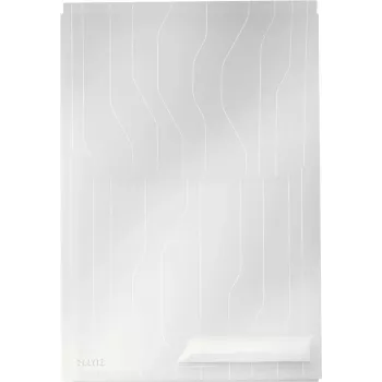LEITZ CombiFile Maxi A4 cartella portadocumenti e raccoglitore combinato, trasparente, 0,20 mm PP, confezione da 10 (4727-00-03)