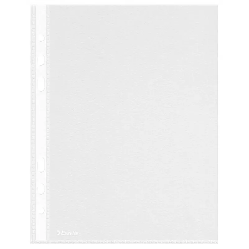 LEITZ Esselte buste A5 a foratura multipla 50 micron trasparenti confezione da 100 23782