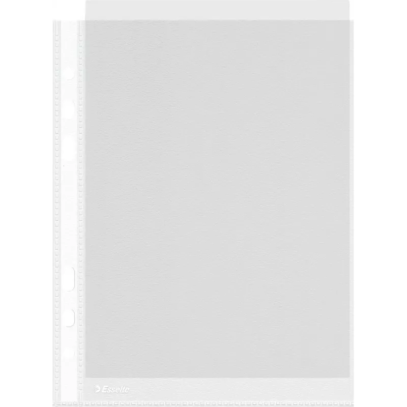 LEITZ Esselte buste A5 a foratura multipla 50 micron trasparenti confezione da 100 23782