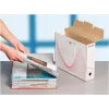 LEITZ Esselte scatola archivio, dorso 100 mm, cartone ondulato bianco con linee prestampate per l'organizzazione (128201)