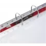 LEITZ Esselte Cartella portadocumenti standard A4, polipropilene, cristallo trasparente, 0,06 mm, apertura superiore, protezione documenti, foratura multipla, bordo rinforzato, confezione da 100 (925008)