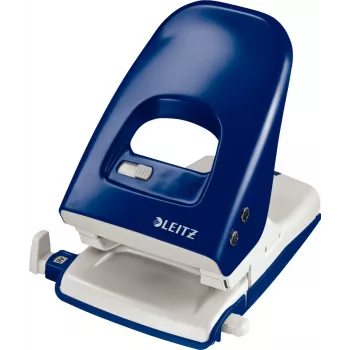 LEITZ Nexxt 5138 blu perforatrice 40 fogli 2 fori con base in metallo e parte superiore in plastica 5138-00-35