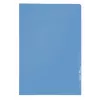 LEITZ busta portadocumenti Standard A4, polipropilene, goffrata, blu, 0,13 mm, aperta sopra e lateralmente, a prova di documento, con tacca per il pollice 4000-00-35