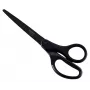 Leitz Titanium Quality forbici 180 mm, lame in acciaio inox con rivestimento in titanio, impugnature ergonomiche Soft-Grip, nero/rosso, per carta e tessuto 5419-60-95