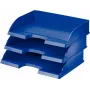 Leitz WOW Scatola portadocumenti A4 blu metallizzato 70 mm dorso Click & Store 5218-00-35