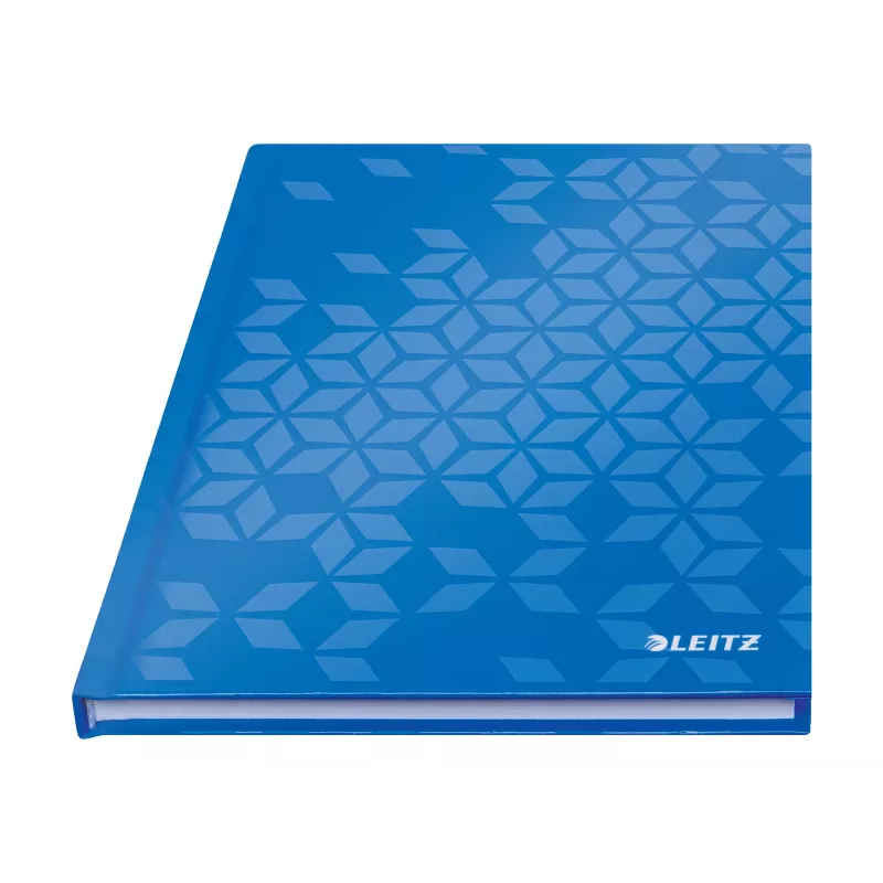Leitz WOW quaderno con copertina rigida A5 a righe 90 fogli blu 4627-10-36