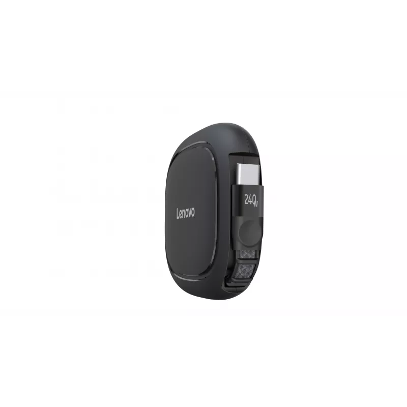 Lenovo 240W USB-C Cavo retrattile, nero, 1,2 m, USB 2.0