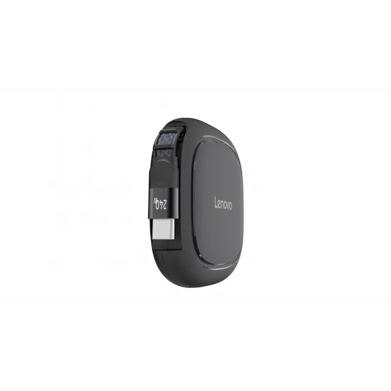 Lenovo 240W USB-C Cavo retrattile, nero, 1,2 m, USB 2.0