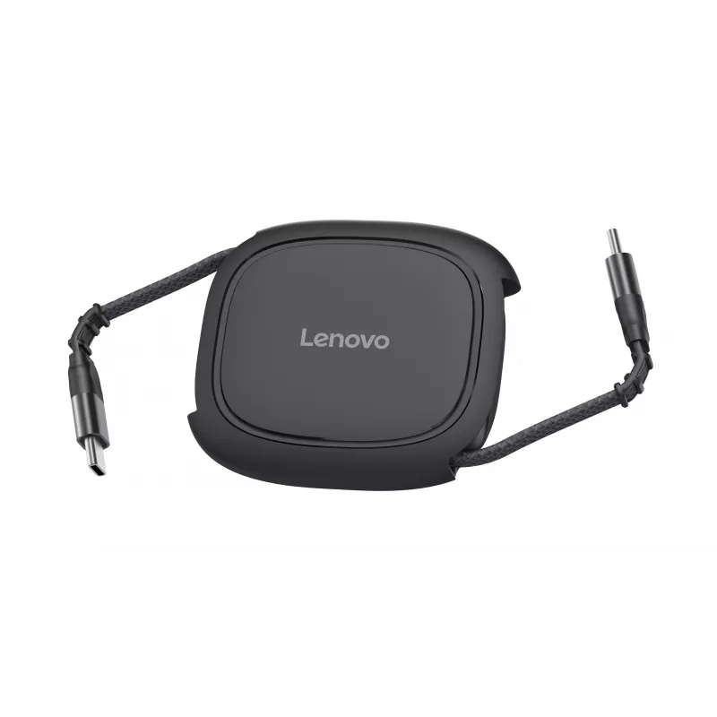 Lenovo 240W USB-C Cavo retrattile, nero, 1,2 m, USB 2.0