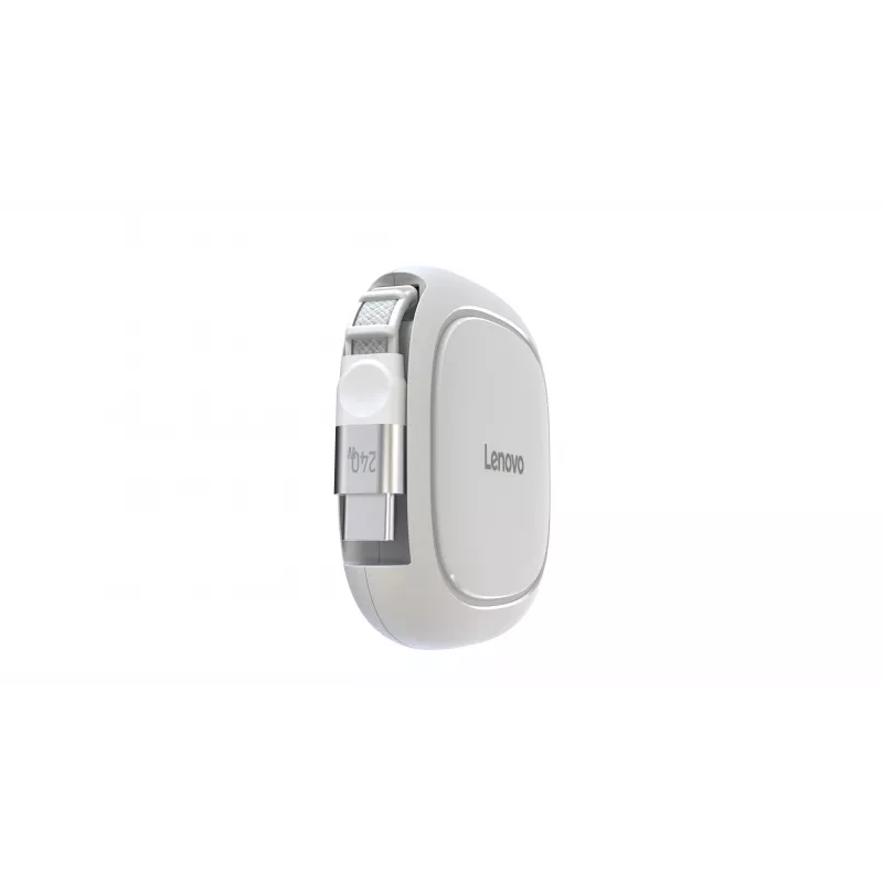 Lenovo 240W USB-C Cavo retrattile, bianco